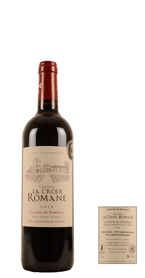 2019 Château La Croix Romane Lalande de Pomerol 0 75 Ltr