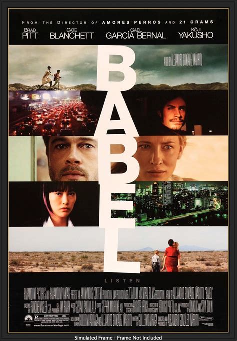 Babel (2006) Original One-Sheet Movie Poster - Original Film Art - Vintage Movie Posters