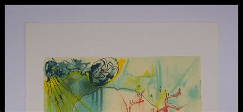 Salvador Dali Les Chevaux Dalinien Neptune Lithography Galerie 41