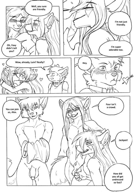 Movie Night 004 Gay Furry Comics