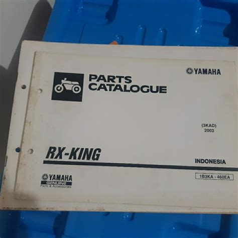 Jual Buku Part Katalog Yamaha RxKing Di Lapak Artha Parts Bukalapak