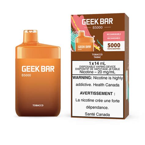 Tobacco Geek Bar B5000 Disposable Vape 14ml Vapeloft