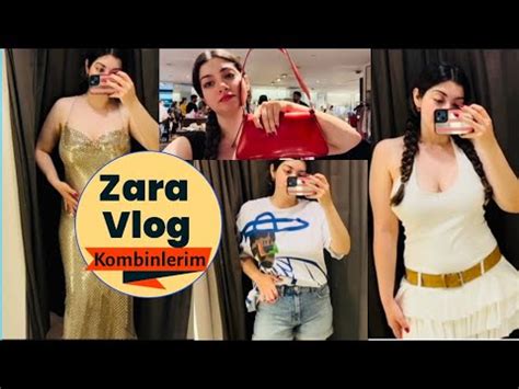 Tüm Zara yı Giydim Vlog YouTube