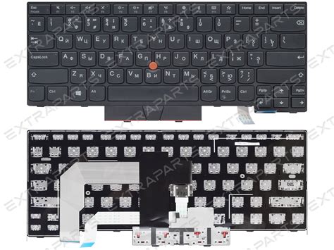 Клавиатура Lenovo ThinkPad T480 черная без подсветки : Клавиатуры для ...