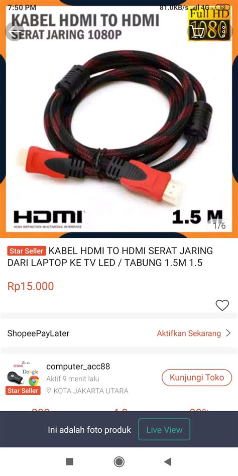 Cara Mengubungkan Laptop Ke Tv Led Dengan Kabel Hdmi Modal Ribu