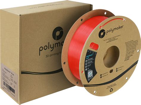 Polymaker PolySonic PLA Red 3DJake Schweiz