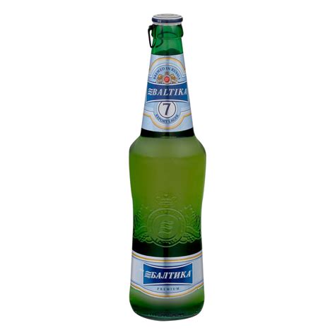 Baltika No. 7 Export Lager Beer Bottle - Shop Beer at H-E-B