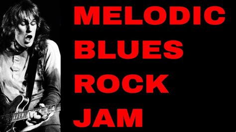 Melodic Blues Rock Jam Track In B Minor Guitar Backing Track Youtube