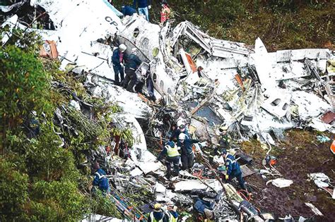 Bodies of Colombia plane crash victims flown home - Punch Newspapers