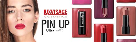 Amazon.com : Luxvisage Long Lasting Ultra Matte Lipstick PIN UP with ...
