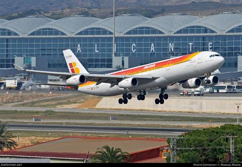 Aircraft Photo Of EC GUQ Airbus A340 313 Iberia AirHistory Net