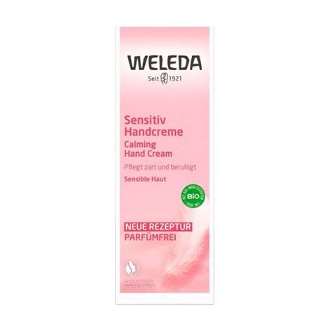 Weleda Sensitiv Calming Hand Creme Eva Ua