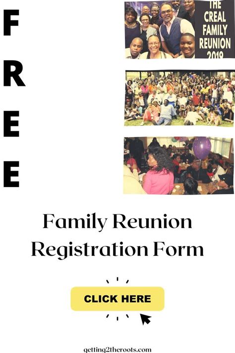 How To Create A Reunion Registration Form And Events Form Artofit