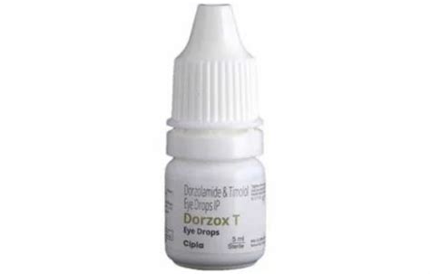 Cipla Dorzolamide Timolol Dorzox T Eye Drop At Rs Bottle In Nagpur