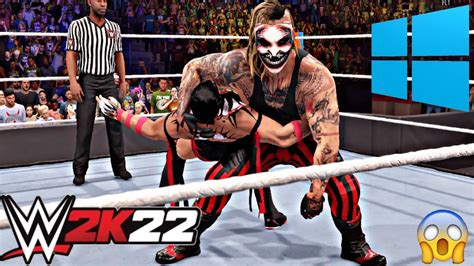 WWE 2K22 Fiend Bray Wyatt VS The Demon Finn Balor PC Gameplay