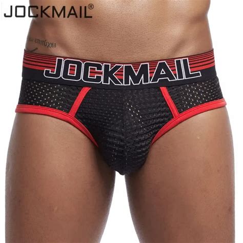 JOCKMAIL Yeni Rg Seksi Erkek I Ama R Buz Ipek Erkek K Lot Nefes Kayma Bikini