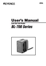 KEYENCE BL 700 Series Manuals