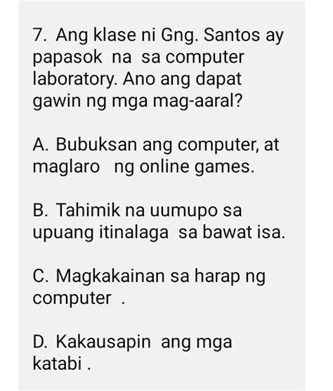 Paki Sagotan Po Ng Tamanonsense Report Thank You Brainly Ph