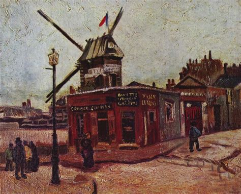 Vincent Van Gogh Le Moulin De La Galette 1886 Museo Web