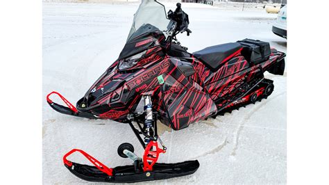 Polaris Matryx Switchback Assault Dennis Kirk Sled Build