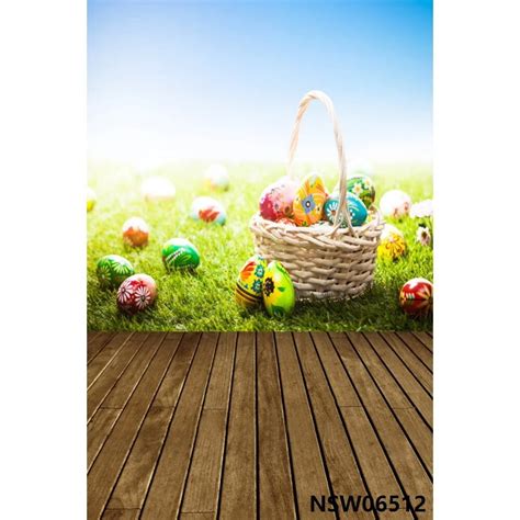 Spring Easter Backdrops Landscape Flowers Leaf Foliage Grassland Bokeh