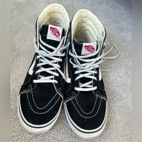 Black High Top Old Skool Vans | Black high tops, High tops, Vans