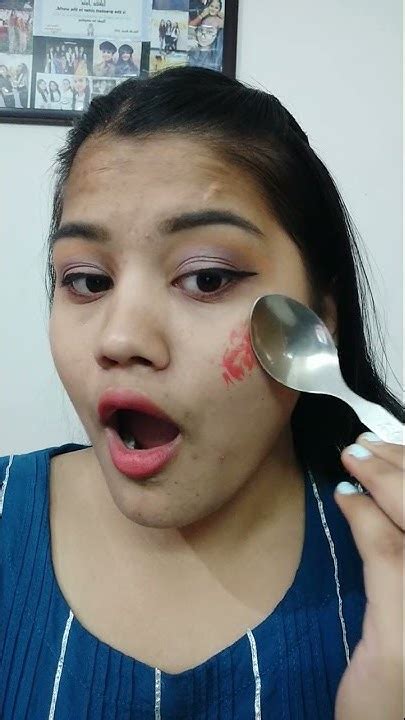 Viral Blush Hack With Spoon🥄😱🤯ashortaday Makeup Hack Viral Youtube