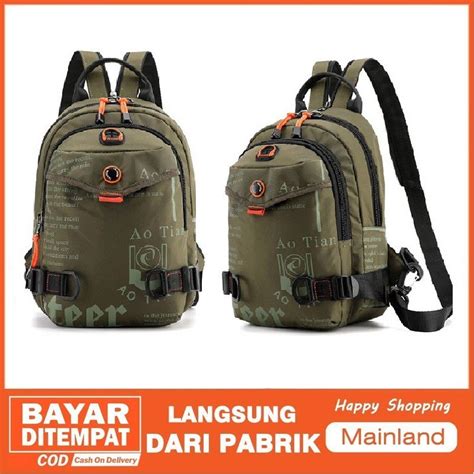 Jual Mainland Tas Pria Punggung Usb Charger Tas Ransel Dan Tas