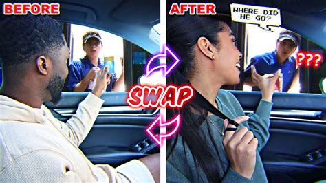 Drive Thru Person Swap Prank Crazy Pt Youtube