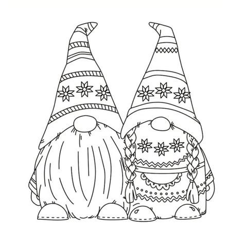 Gnome Coloring Page Disegni Da Colorare Gnomi Disegni Bambini Porn