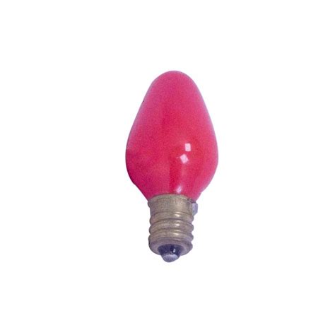 Candle Bulb 25 Watts E14 Clear Red Tacloban Ultrasteel Corporation