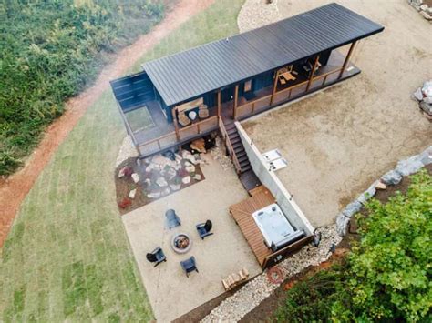 Absolutely Gorgeous Waterfall Hamock Jacuzzi Container House Dream