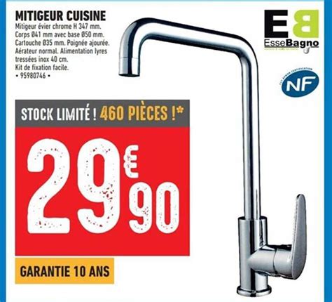 Promo Mitigeur Cuisine Chez Brico Cash ICatalogue Fr