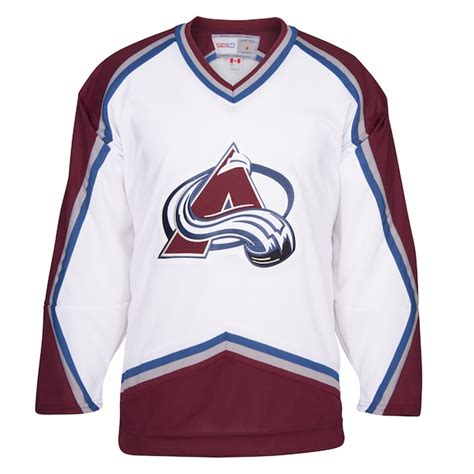 Men's Colorado Avalanche CCM White 2016 Alumni Stadium Series Team ...