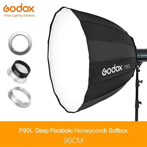 Godox Portable P L Cm Deep Parabolic Softbox For Bowens Profoto