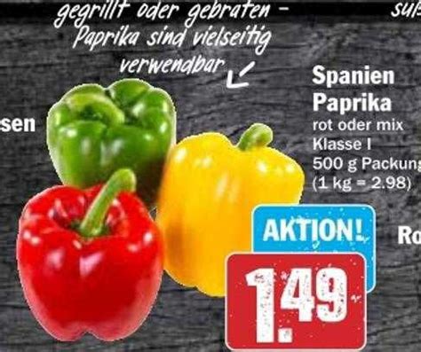 Spanien Paprika Rot Oder Mix Angebot Bei Dodenhof