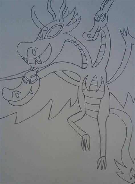 King Hydreigon By Elijahzx360 On Deviantart