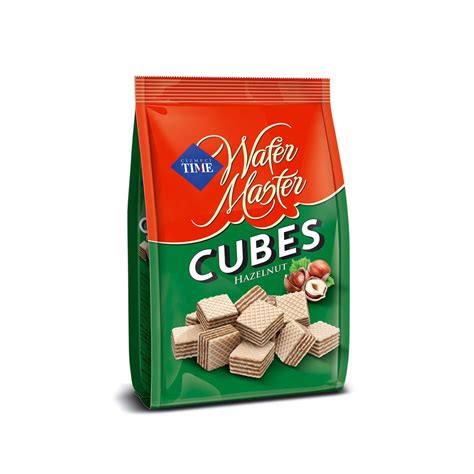 Time Wafer Master Hazelnut Cube 100g Online At Best Price Wafer