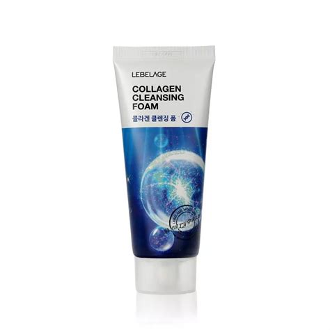 Пенка для умывания с коллагеном LEBELAGE COLLAGEN CLEANSING FOAM, 100мл ...
