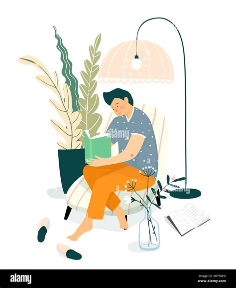 Teenager Alone Room Reading Cut Out Stock Images And Pictures Alamy