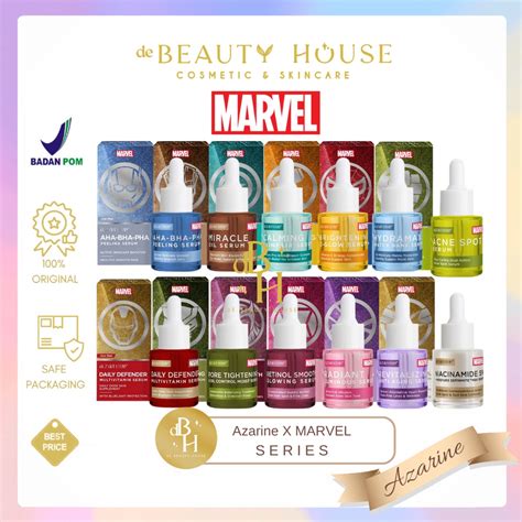 Jual Azarine X Marvel Serum Series Ml Face Serum Shopee Indonesia