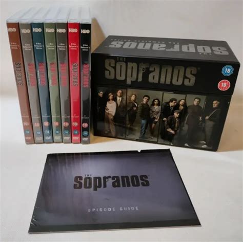 THE SOPRANOS COMPLETE Series DVD Boxset With Episode Guide Booklet 20