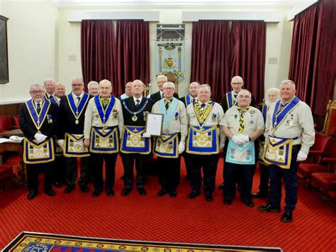 Ken Celebrates 50 Years In Freemasonry Durham Freemasons