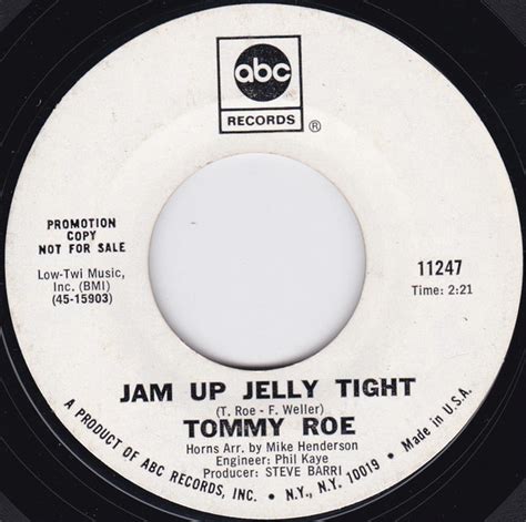 Tommy Roe Jam Up And Jelly Tight Moontalk 1969 Vinyl Discogs