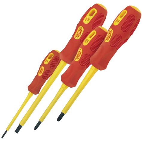 Draper 69233 9604 Expert 4 Piece Fully Insulated Vde Slottedpozi