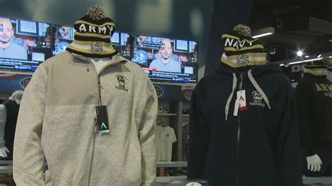 Fans Stock Up On Merch Head Of Army Navy Game