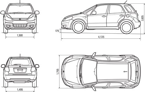 Sketsa Mobil Tampak Atas - 51+ Koleksi Gambar