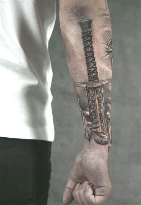 Share more than 71 sword forearm tattoo super hot - in.coedo.com.vn