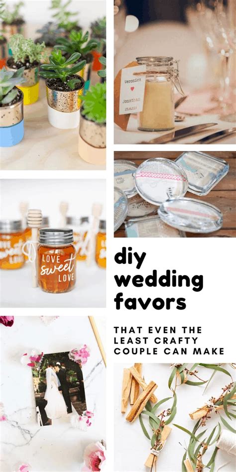 Diy Wedding Party Favors Your Guests Will Want To Take Home