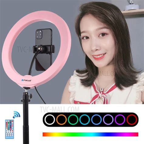 Puluz 102 Inch 26cm Dimmable Led Ring Vlogging Video Light Kits With